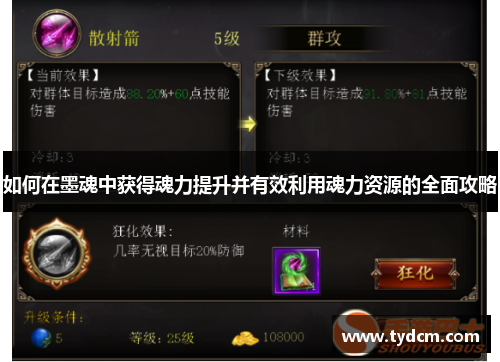 如何在墨魂中获得魂力提升并有效利用魂力资源的全面攻略