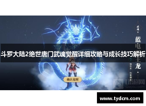 斗罗大陆2绝世唐门武魂觉醒详细攻略与成长技巧解析